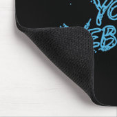 Verkoop Jouw Website Blauwe Tech Typografie Muismat (Hoek)