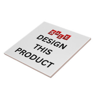 VERKOOP! Keramische Tegel - Groot (6" x 6") - Aang Tegeltje