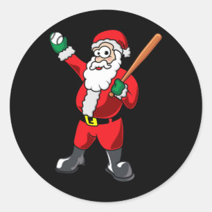 Verkoop Kerstman Grappige Kerst Verkoop Speler Ker Ronde Sticker