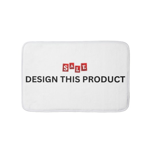 VERKOOP! Kleine badmat - Custom (Voorkant)