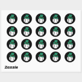 Verkoop LL St Patrick's Day Lucky Verkoop Speler S Ronde Sticker (Vel)