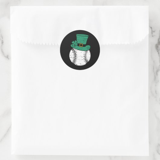 Verkoop LL St Patrick's Day Lucky Verkoop Speler S Ronde Sticker (Tas)