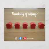 verkoop mailer verwijzing vastgoed marketing verko flyer (Voorkant)