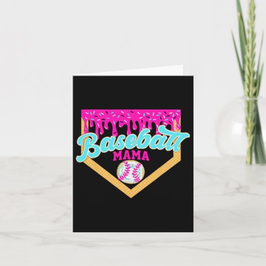 Verkoop Mama Ijs Drip Grappig Verkoop Moederdag  Kaart (Voorkant)