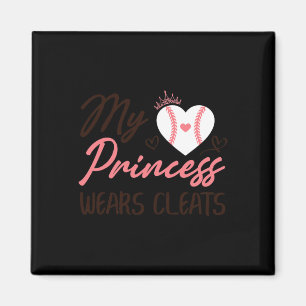 Verkoop mama papa mijn prinses draagt cleats magneet