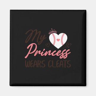 Verkoop mama papa mijn prinses draagt cleats magneet