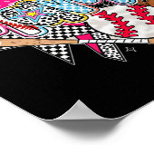 Verkoop mama Verkoop Lover Mama Moeder Gift Voor M Poster (Hoek)