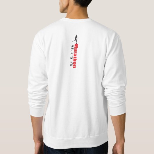 Verkoop Marathonloper-trui Trui (Achterkant)