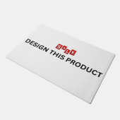 VERKOOP! Mat - Indoor Outdoor - 24 "x 36"- Custom (Schuin)