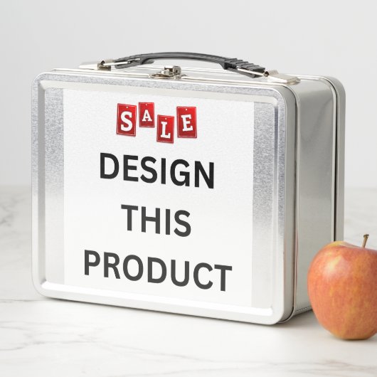 VERKOOP! Metalen lunchbox - Roestvrij - Custom (In situ)