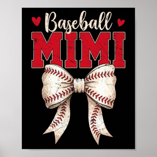 Verkoop Mimi Coquette Boog Game Day Moederdag Poster (Voorkant)