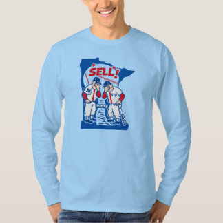 Verkoop Minnesota-honkbalprotestshirt T-shirt