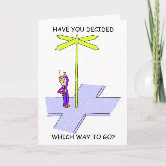 Verkoop na de offerte follow-up Wenskaart Kaart (Voorkant)