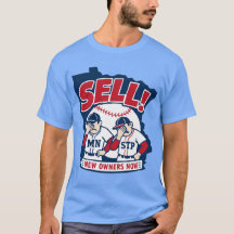 Verkoop nieuwe eigenaren nu honkbal T-shirt