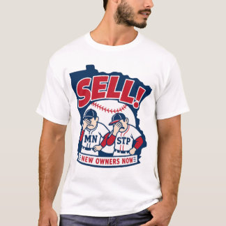 Verkoop nieuwe eigenaren nu honkbalontwerp T-shirt