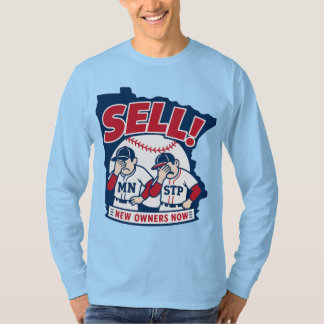 Verkoop nieuwe eigenaren nu honkbalontwerp T-shirt