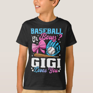 Verkoop of boog Gigi houdt van je grappige geslach T-shirt
