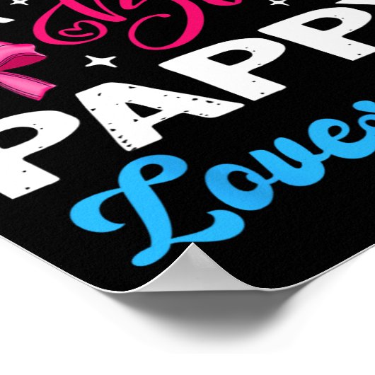 Verkoop of Bows Pappy houdt van je geslachtsonthul Poster (Hoek)