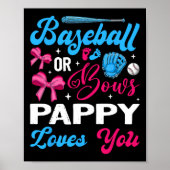 Verkoop of Bows Pappy houdt van je geslachtsonthul Poster (Voorkant)