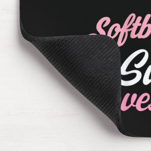 Verkoop of softll zus houdt van je gender onthulle muismat (Hoek)