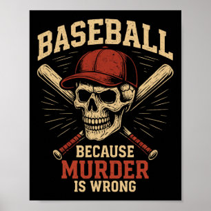 Verkoop Omdat Moord Verkeerd Is Grappige Zachte Sp Poster