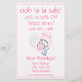 Verkoop - ooh la la! flyer (Voorkant)