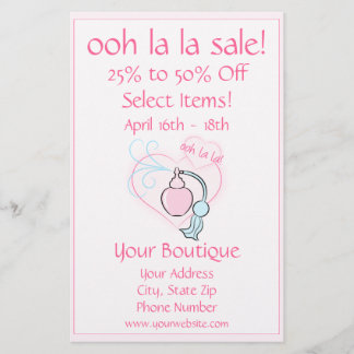 Verkoop - ooh la la! flyer