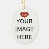 VERKOOP! Ornament - Keramisch Ovaal - Custom (Achterkant)