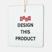 VERKOOP! Ornament - Keramisch vierkant - Custom (Links)
