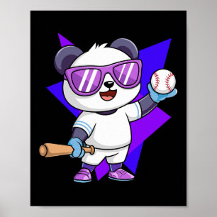 Verkoop Panda. Panda Sports Fun Verkoop liefhebber Poster