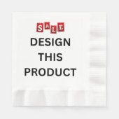 VERKOOP! Paper Coined Luncheon Servetten -50 pack  (Voorkant)