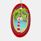 VERKOOP! paradijselijke kerstboom Keramisch Ornament (Rechts)