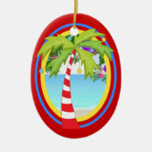 VERKOOP! paradijselijke kerstboom Keramisch Ornament (Voorkant)