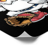 Verkoop Playing Chicken Grappig Sportief Ontwerp Poster (Hoek)