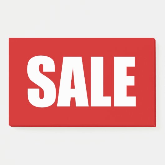 VERKOOP POST-IT® NOTES (Voorkant)