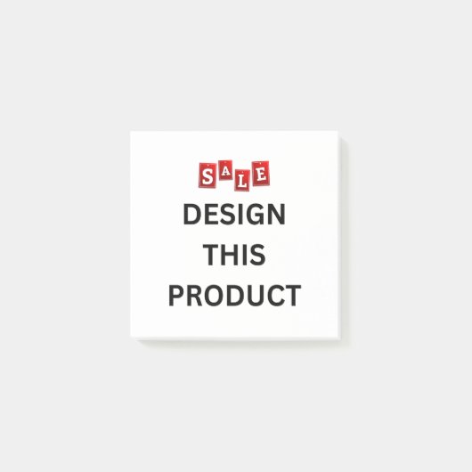 VERKOOP! Post it Notes Authentic 3M - 3" x 3" (Voorkant)