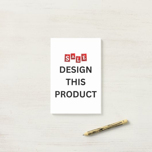 VERKOOP! Post it Notes Authentiek 3M - 4 "x 6" (Op bureau)