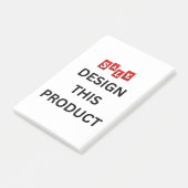 VERKOOP! Post it Notes Authentiek 3M - 4 "x 6" (Schuin)