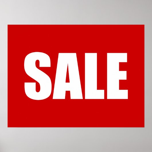 VERKOOP POSTER (Voorkant)