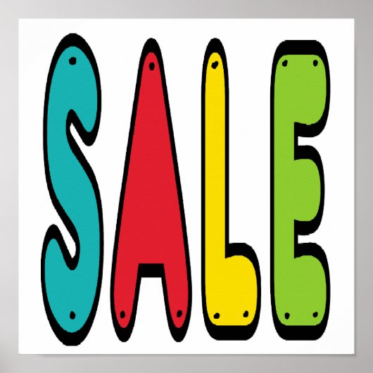 Verkoop Poster (Voorkant)