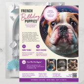 Verkoop Puppies Flyer  (Voorkant / Achterkant)