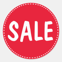 Verkoop Retail Ronde Sticker
