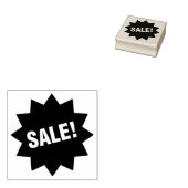 Verkoop rubber stempel (Gestempeld)
