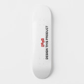 VERKOOP! Skateboard Deck - 8" - Aangepast (Voorkant)