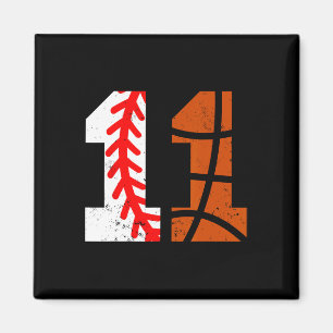 Verkoop Sketll Nummer 11 Jersey Grappige 11e Verja Magneet