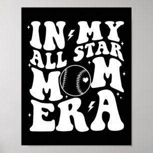 Verkoop Softll In My All Star Mom Era T-shirt, Ver Poster