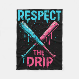 Verkoop Softll Respecteer The Drip Sportliga-ontwe Fleece Deken