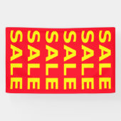 Verkoop Spandoek (Horizontaal)