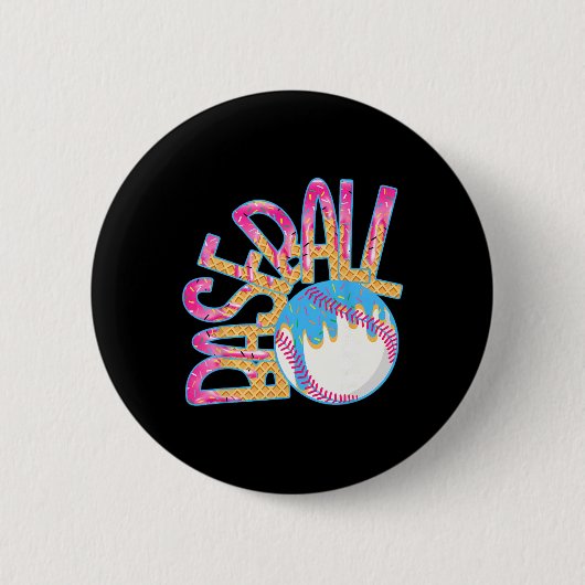 Verkoop Spel Dag Drip Ice Cream Drip Jeugd Jongens Ronde Button 5,7 Cm (Voorkant)