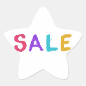 Verkoop Ster Sticker (Voorkant)